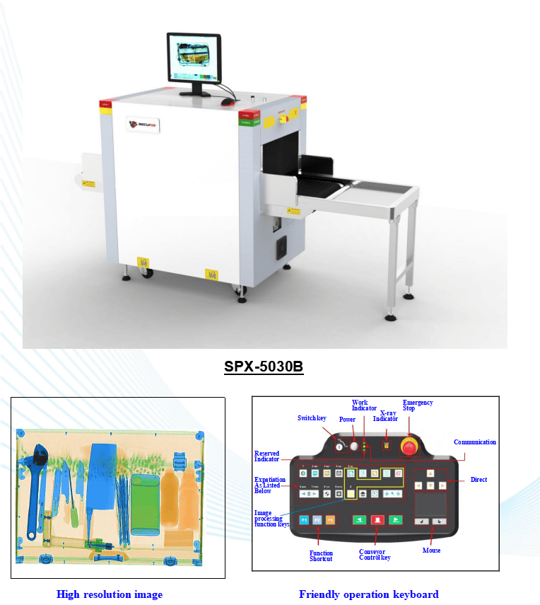 X RAY Baggage Scanner SPX-5030B